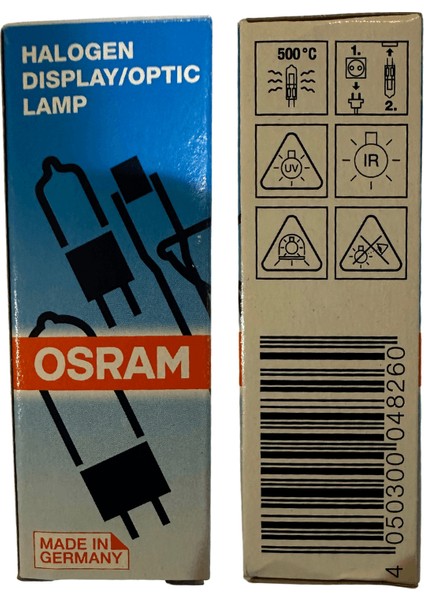 64641 150W 24V G6.35 Duylu Halojen Spot Ampul (8 Adet)