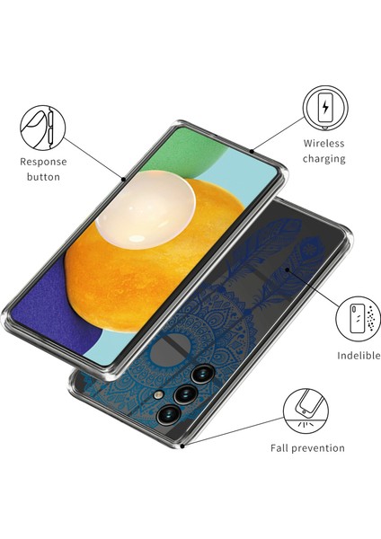 Samsung Galaxy S23 Fe Tpu Kasası Baskı Baskı Desten Yumuşak Telefon Kapağı (Yurt Dışından) modelleri