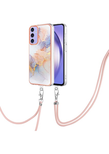 Samsung Galaxy A15 5g Tpu Kılıfı ile Kirkar Marble Çiçek Desen Telefon Kabuğu (Yurt Dışından) fiyatları