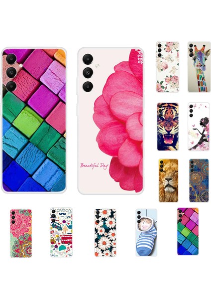 Samsung Galaxy A05S 4g Desen Baskı Yumuşak Tpu Telefon Geri Kapak (Yurt Dışından)
