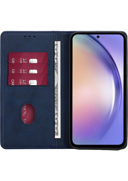 Cool-M Case Samsung Galaxy A05 4g Pu Deri+Tpu Buzağı Dokusu Stand Cep Telefonu Kapağı (Yurt Dışından)