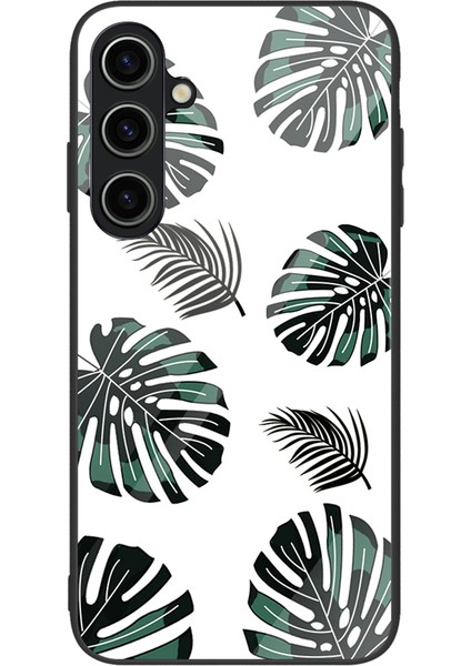 Samsung Galaxy A55 5g Cep Telefonu Kılıfı Damla Geçirmez Tpu+Pc+Temperli Cam Basılı Desen Kapağı (Yurt Dışından)