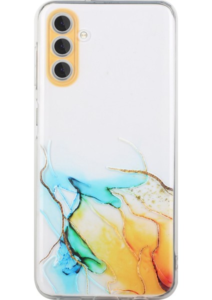 Cool-M Case Samsung Galaxy A15 5g Mermer Desen Anti-Fall Tpu Telefon Kapağı (Yurt Dışından)