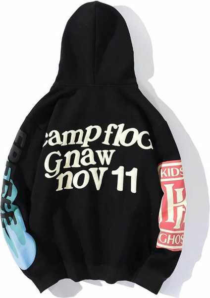 Kanye Oversıze Sweatshirt Siyah Tr30026
