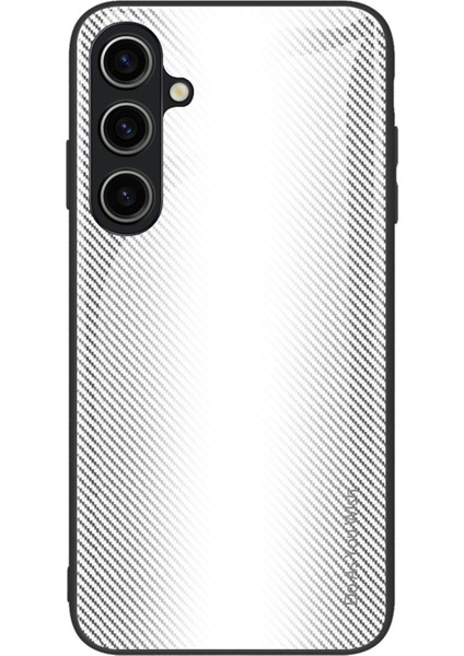 Samsung Galaxy A05S 4g Karbon Fiber Doku Telefon Kapağı Temperli Cam + Tpu Telefon Kılıfı (Yurt Dışından)