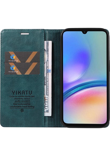 Samsung Galaxy A05S 4g Damla Damlı Deri Cüzdan Manyetik Kapak Kapağı (Yurt Dışından)