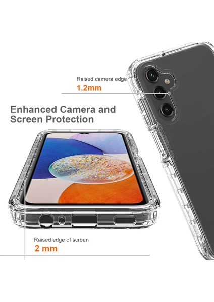 Samsung Galaxy A15 5g Temiz Telefon Kılıfı Gradyan Arka Kapak (Yurt Dışından)