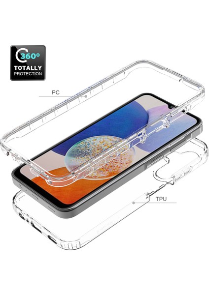 Samsung Galaxy A15 5g Temiz Telefon Kılıfı Gradyan Arka Kapak (Yurt Dışından)