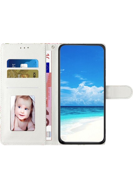 Samsung Galaxy A35 5g Cüzdan Deri Kasa Birden Fazla Kart Yuvası ve Stand (Yurt Dışından)