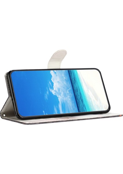 Samsung Galaxy A35 5g Cüzdan Deri Kasa Birden Fazla Kart Yuvası ve Stand (Yurt Dışından)