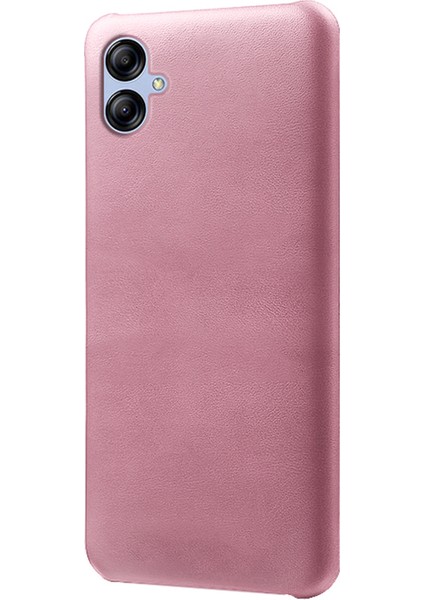 Samsung Galaxy A05 4g Buzağı Dokusu Pu Derisi + Pc Telefon Kılıfı Kıç Çizelge Anti Telefon Kapağı (Yurt Dışından)