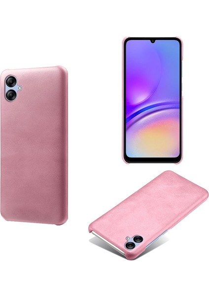 Samsung Galaxy A05 4g Buzağı Dokusu Pu Derisi + Pc Telefon Kılıfı Kıç Çizelge Anti Telefon Kapağı (Yurt Dışından)