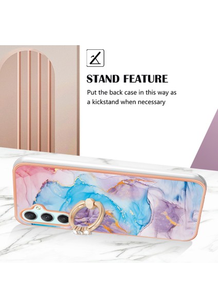 Samsung Galaxy A25 5g Tpu Case Iml Mermer Desen Telefon Kapağı (Yurt Dışından) modelleri