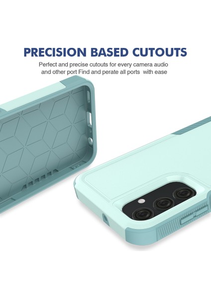 Samsung Galaxy A25 5g Pc+Tpu Şok Geçirmez Kapak (Yurt Dışından)
