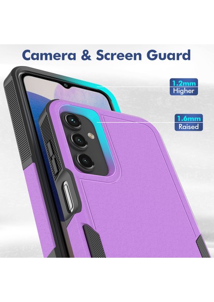 Cool-M Case Samsung Galaxy A15 5g Pc+Tpu Şok Emme Emniyetli Telefon Kapağı (Yurt Dışından)