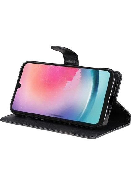 Samsung Galaxy A25 5g Doğru Renk Pu Deri Stand Cüzdan Telefon Kapağı (Yurt Dışından) fırsatları