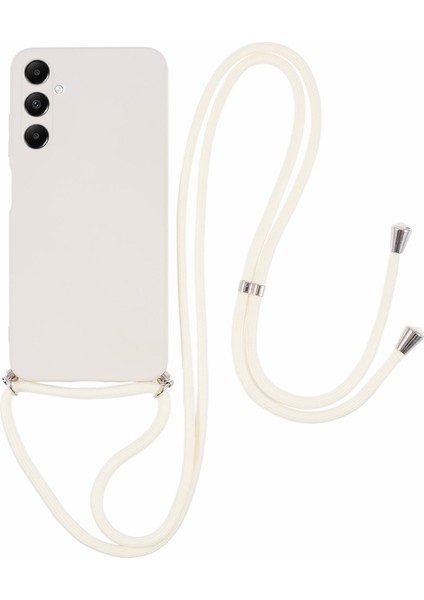 Samsung Galaxy A05S 4g Tpu Telefon Kılıfı Mikrofiber Astar Kazanmış Kapak Lanyard ile (Yurt Dışından)