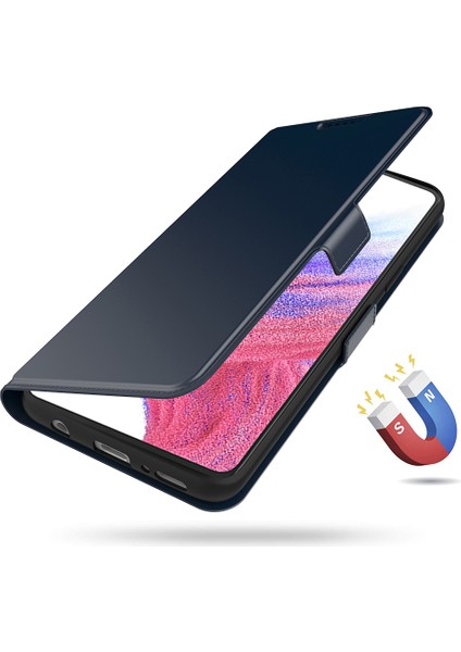 Samsung Galaxy A05 4g Pu Deri Flip Cover (Yurt Dışından)