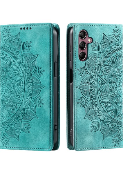 Samsung Galaxy A05S 4g Şok Geçirmez Kabuk Manyetik Otomatik Kapanış Pu Deri Kapağı (Yurt Dışından)