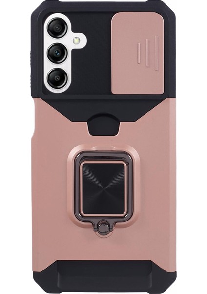 Samsung Galaxy A15 5g Pc+Tpu Kart Tutucu Telefon Kickstand Cover (Yurt Dışından)