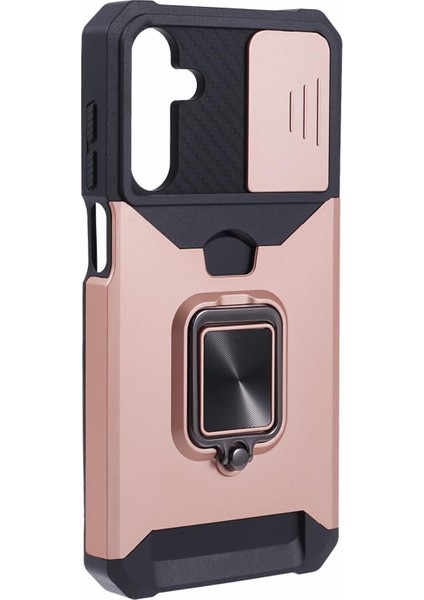 Samsung Galaxy A15 5g Pc+Tpu Kart Tutucu Telefon Kickstand Cover (Yurt Dışından) modelleri