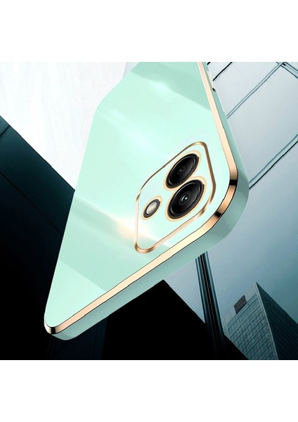 Samsung Galaxy A05 4g Elektrokaplanmış Altın Kenar Tpu Cep Telefonu Kapağı (Yurt Dışından) modelleri