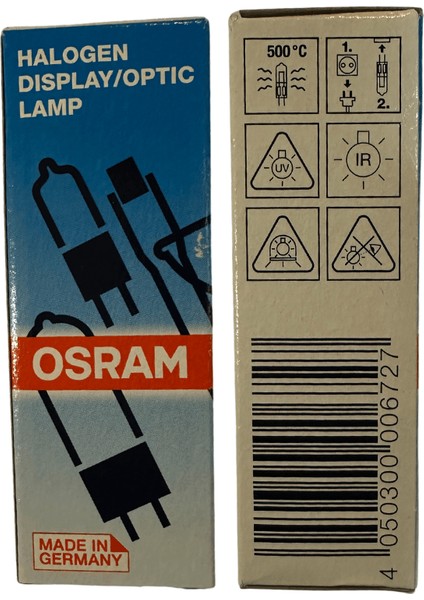 64640 150W 24V G6.35 Duylu Fcs Halojen Ampul (8 Adet)