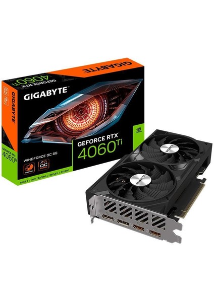 Gıgabyte 8gb RTX4060TI GV-N406TWF2OC-8GD Gddr6 128BIT Pcıe 4.0