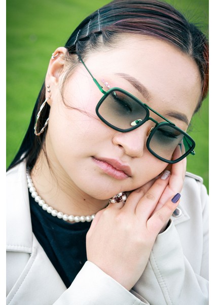 Serisi Istanbul Green 58-16-150 Kadın Güneş Gözlüğü