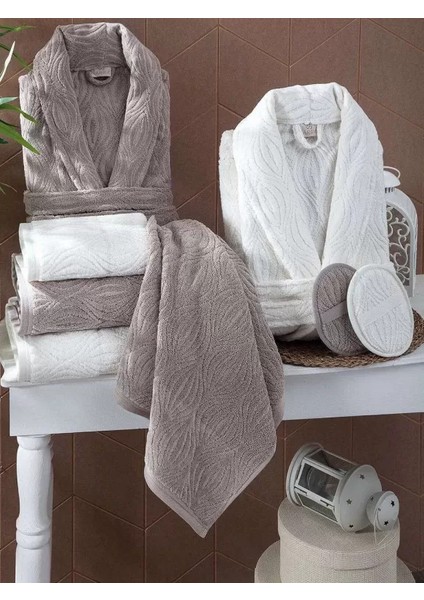 Home Midye Aile Bornoz Seti