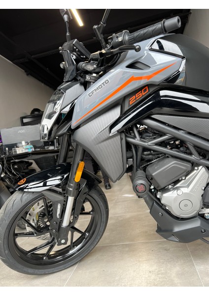 Cf Moto 150 Nk / 250 Nk 2016-2023 Uyumlu Motor Koruma Takozu Siyah indirimleri