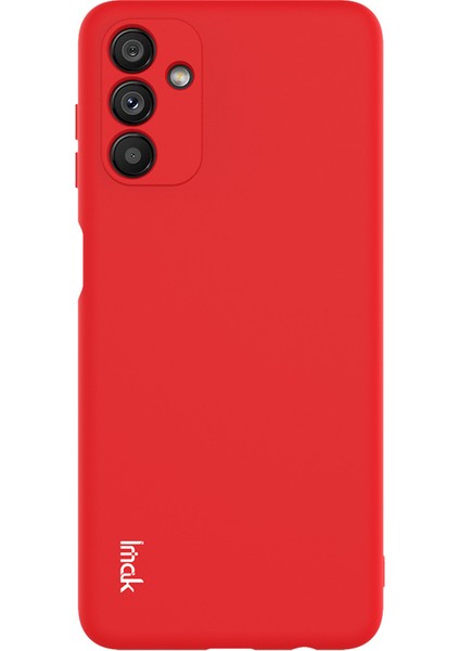 Samsung Galaxy A13 5G/A04S (164.7 x 76.7 x 9.1 Mm) Anti-Fall Telefon Örtüsü Aşınma Dirençli Düz Renkli Cilt-Dokunuş Iyi Korunmuş Telefon Tpu Kasası Kabuk Kırmızısı (Yurt Dışından)