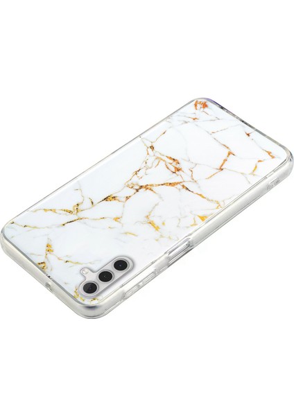 Samsung Galaxy A13 5g Için Yumuşak Tpu Kılıfı, Imd Mermer Desen Damla Geçirmez Koruma Telefon Kapak-Beyaz (Yurt Dışından) fiyatları