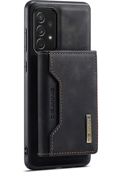 Çıkarılabilir Cüzdan Telefon Kılıfı 2-1 Arada Kablosuz Şarj Samsung Galaxy A73 5g-Black Için Her Şey Dahil Hibrid Telefon Koruyucusu (Yurt Dışından)