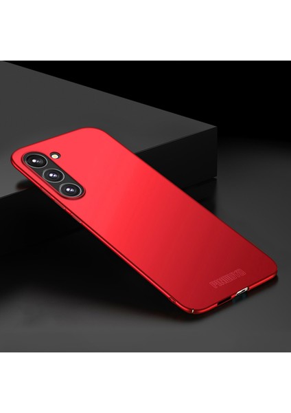 Samsung Galaxy S23 Matte Telefon Kapağı Manyetik Halka Tutucu-Kırmızı (Yurt Dışından) fiyatları