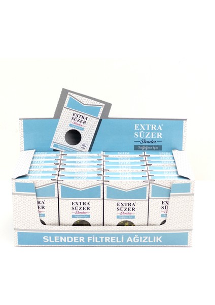 Smocer Extra Süzer Sağlığınız İçin Slender/Touch Sigaralar Için Filtre Ağızlığı (24X30) 720'LI Paket