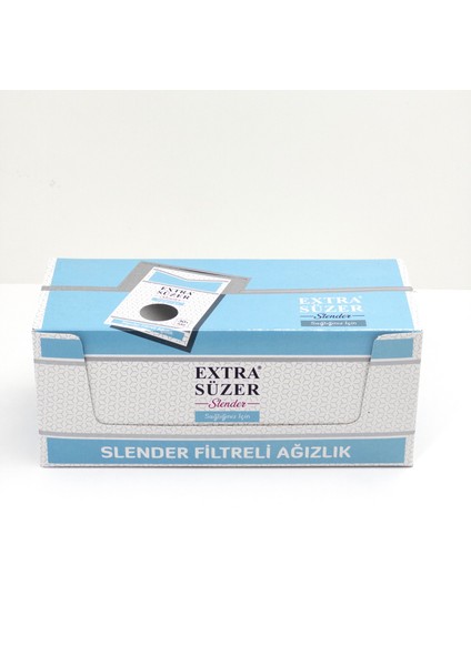 Smocer Extra Süzer Sağlığınız İçin Slender/Touch Sigaralar Için Filtre Ağızlığı (24X30) 720'LI Paket