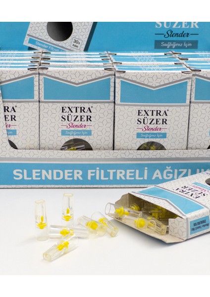 Smocer Extra Süzer Sağlığınız İçin Slender/Touch Sigaralar Için Filtre Ağızlığı (24X30) 720'LI Paket