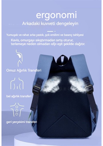 Sevimli Anime Karikatür Omurga Sırt Çantası (Yurt Dışından)