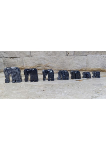 %100 Mermer 7'li Fil Seti Biblo Dekor El Yapımı Dekorasyon fiyatları