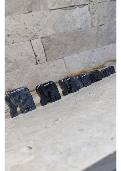 %100 Mermer 7'li Fil Seti Biblo Dekor El Yapımı Dekorasyon modelleri