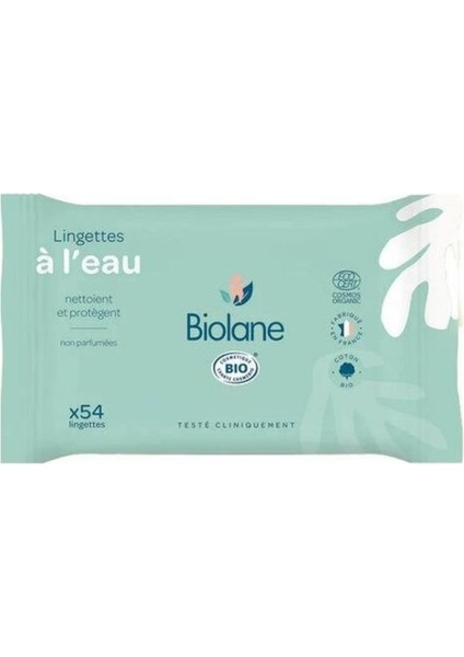 Organik Su Bazlı Mendil 54 Adet