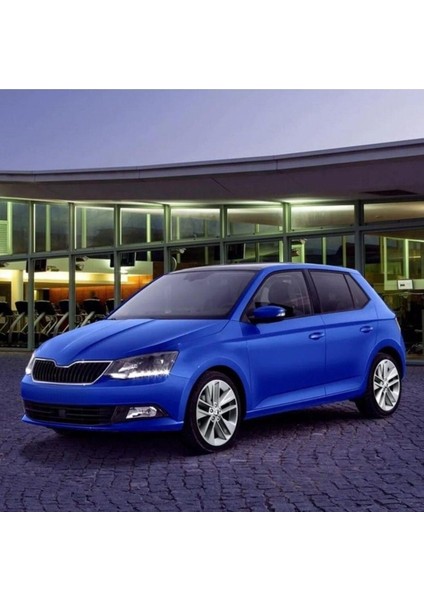 Bijon Kapağı Şifresiz 5 Adet Siyah Skoda Fabia 2015-2021 1Z0601173