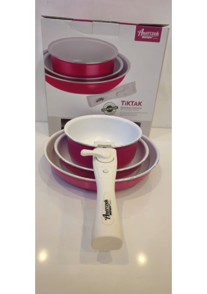 Amercook Bondy 4 Parça Pişirme Seti fırsatları