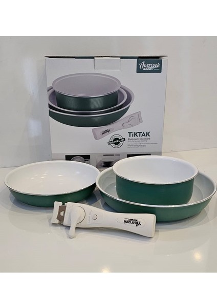 Amercook Bondy 4 Parça Pişirme Seti