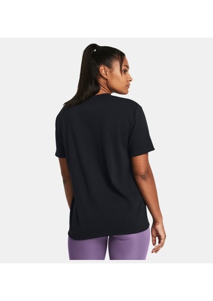 Kadın UA Heavyweight Embroidered Patch Boyfriend Oversized Kısa Kollu 1383045-001 fiyatları