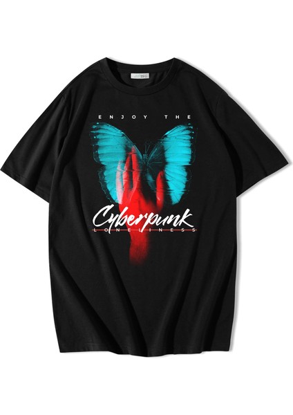 Unisex Oversize Enjoy The Cyberpunk T-Shirt