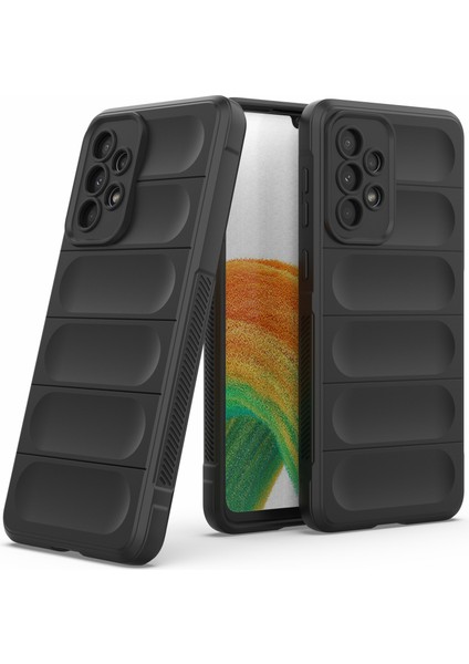 Samsung Galaxy A73 5g Için Cep Telefonu Kapak Çantası, Damla Dayanıklı Tpu Sağlam Telefon Vaka Black (Yurt Dışından) fiyatları