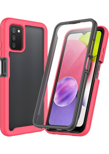 Seashell Digital Pc+Tpu Hibrid Telefon Kılıfı Samsung Galaxy A03'LER (166.5 x 75.98 x 9.14MM) Için Çizik Geçirmez Evcil Hayvan Ekran Koruyucusu ile Etkiye Dayanıklı (Yurt Dışından)