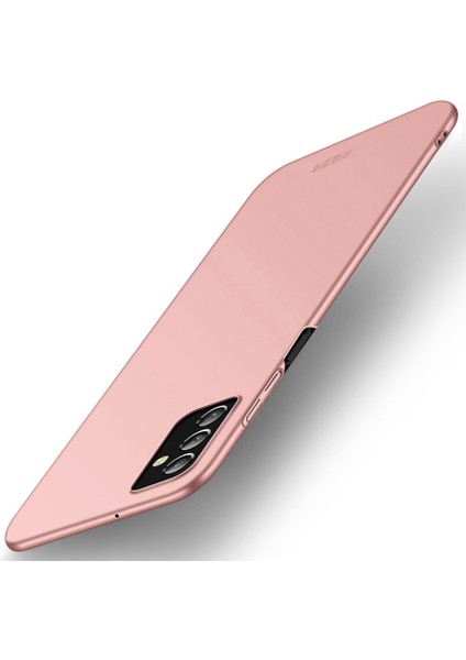 Samsung Galaxy M52 Için Kalkan 5g Cep Telefon Kılıf Mat Finish Strap-Rose Altın (Yurt Dışından)